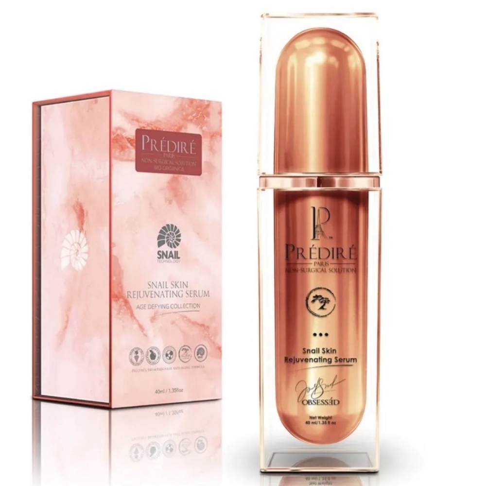 Prédiré Paris Snail Mucin Skin Rejuvenating Serum Luxury high-end spa Products
